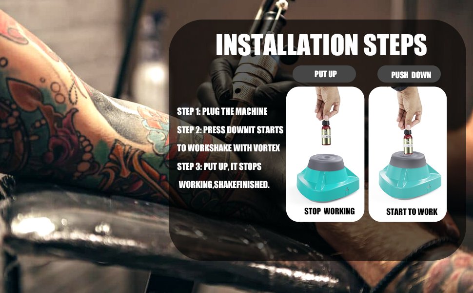 Mini Vortex Mixer – Professional Tattoo Ink Shaker & Liquid Mixer for Wholesale Supply - Image 16