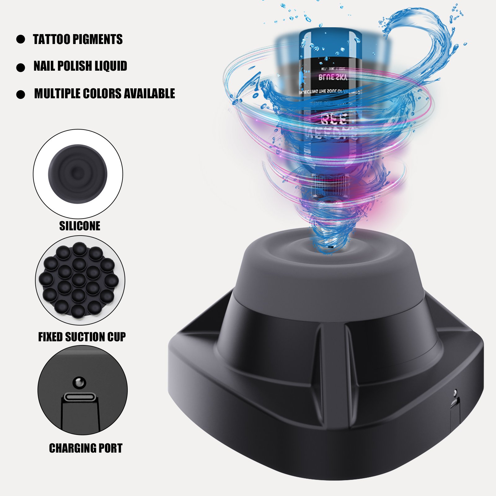 Mini Vortex Mixer – Professional Tattoo Ink Shaker & Liquid Mixer for Wholesale Supply - Image 19