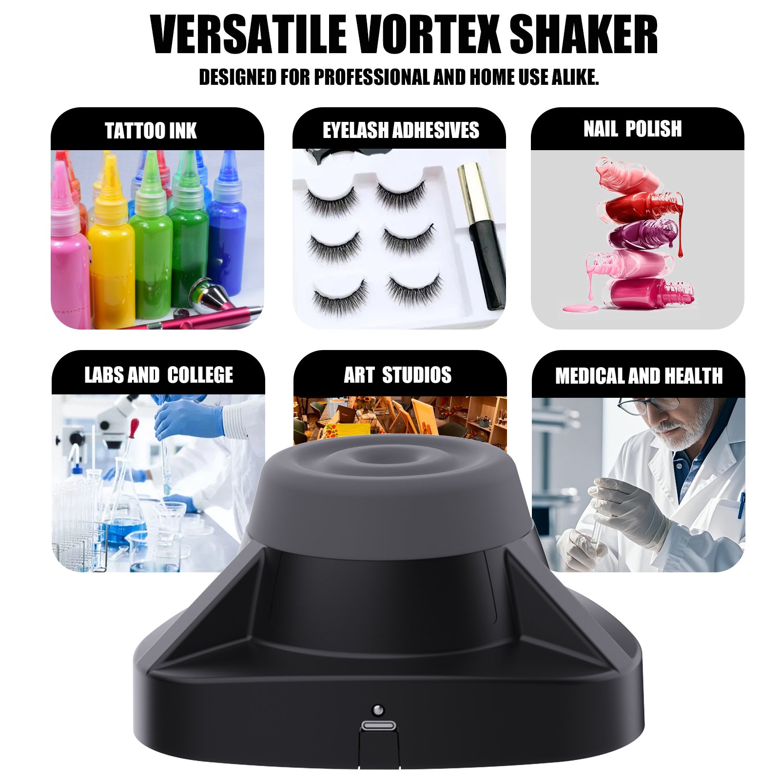 Mini Vortex Mixer – Professional Tattoo Ink Shaker & Liquid Mixer for Wholesale Supply - Image 11