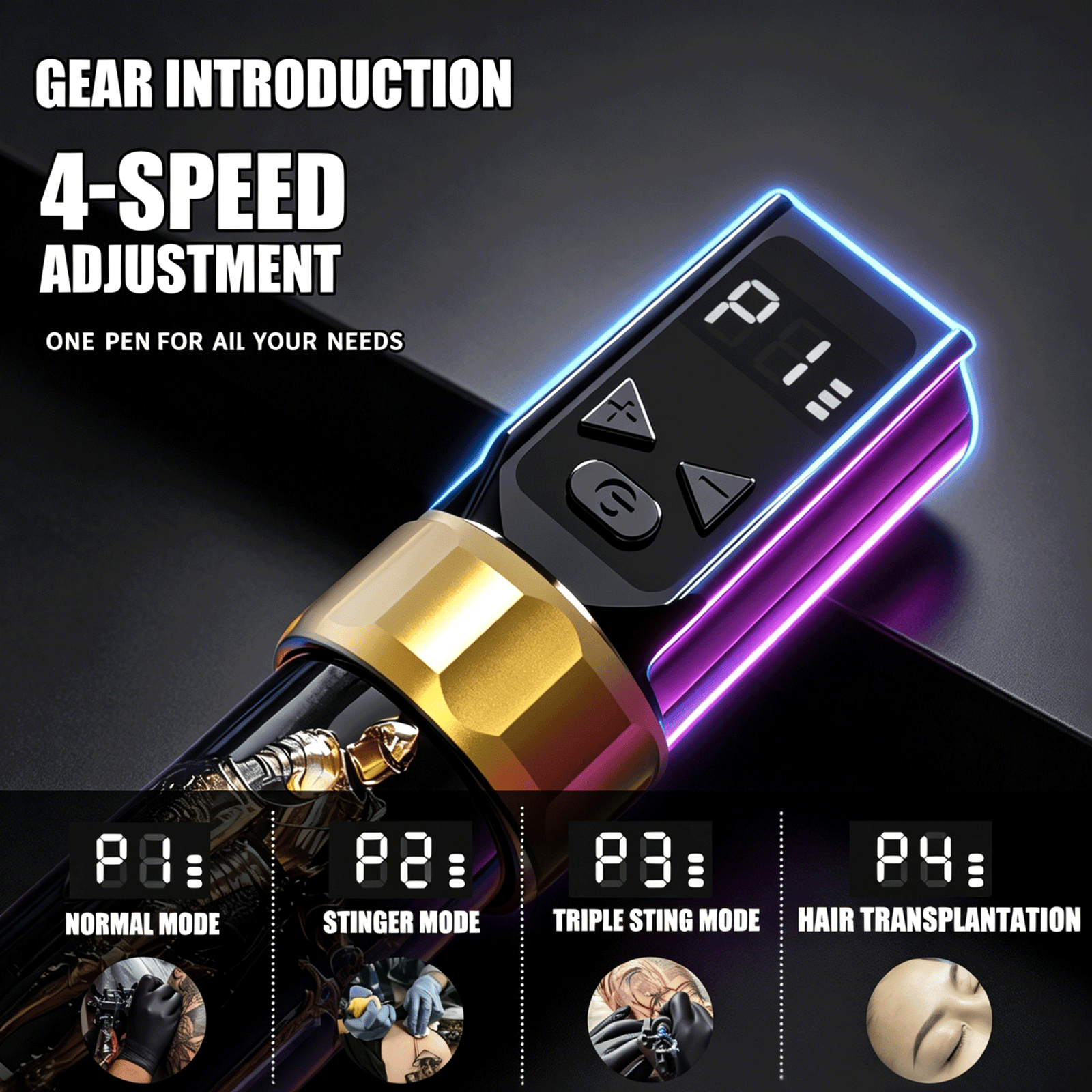 Wireless tattoo pen kit - Image 3