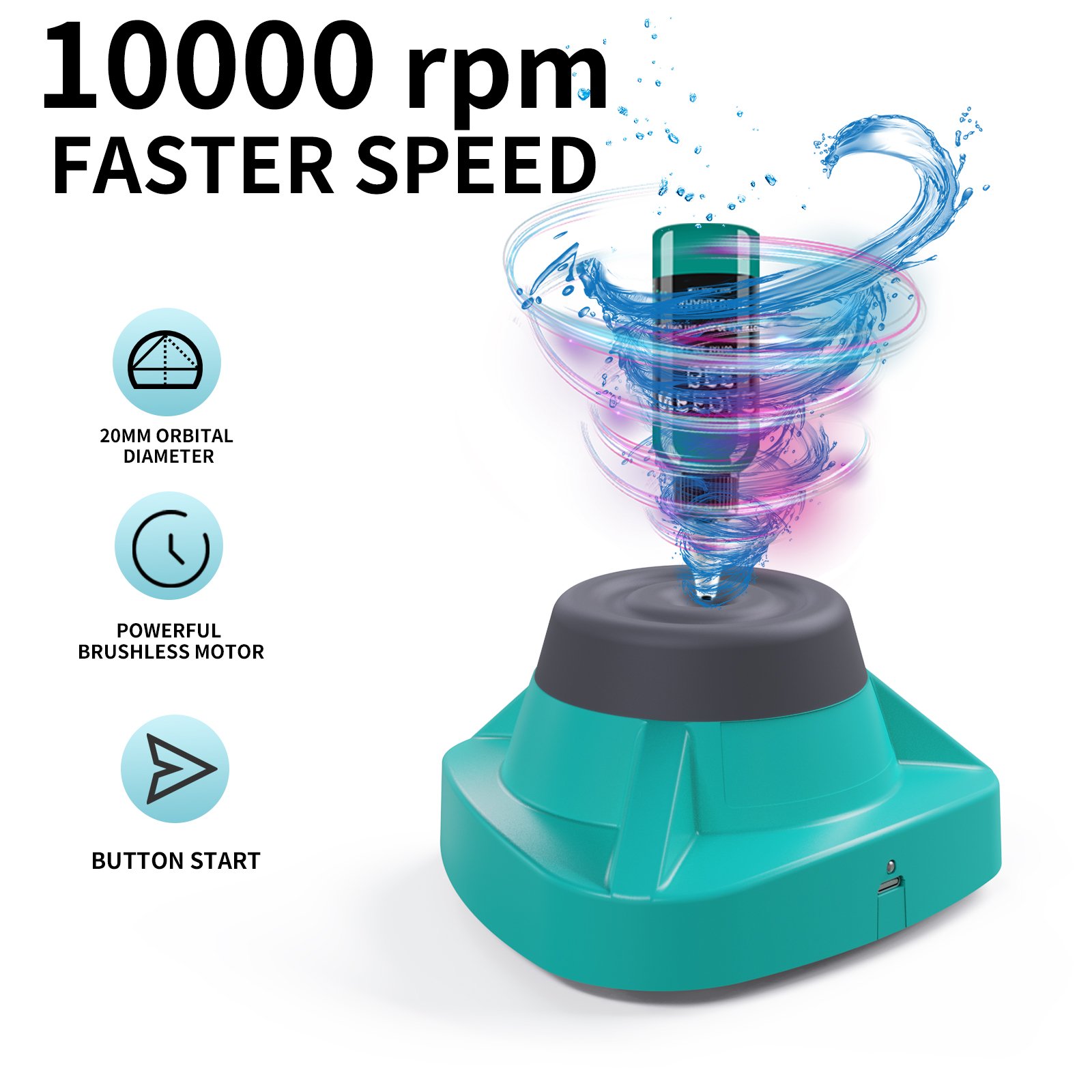 Mini Vortex Mixer – Professional Tattoo Ink Shaker & Liquid Mixer for Wholesale Supply - Image 12