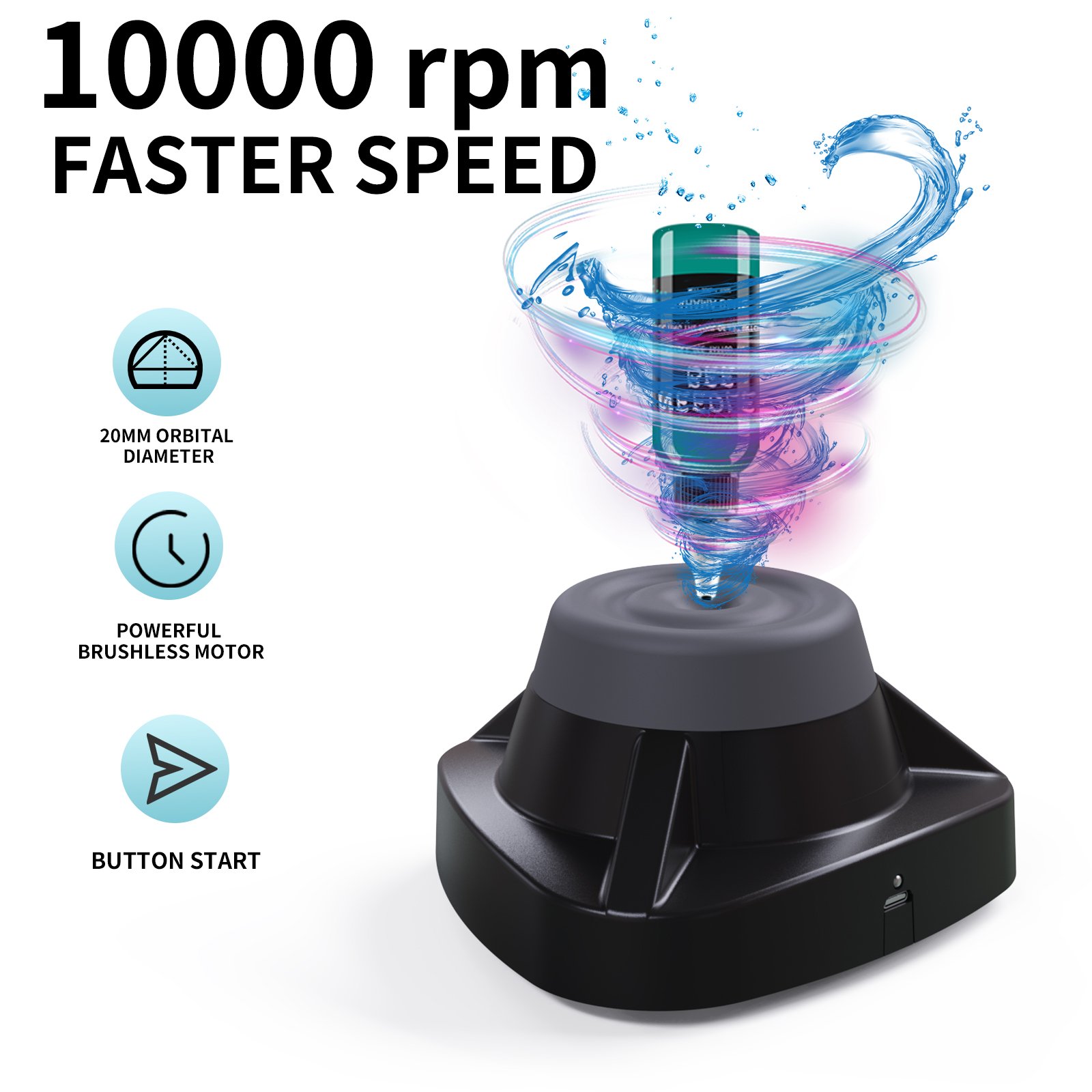 Mini Vortex Mixer – Professional Tattoo Ink Shaker & Liquid Mixer for Wholesale Supply - Image 8