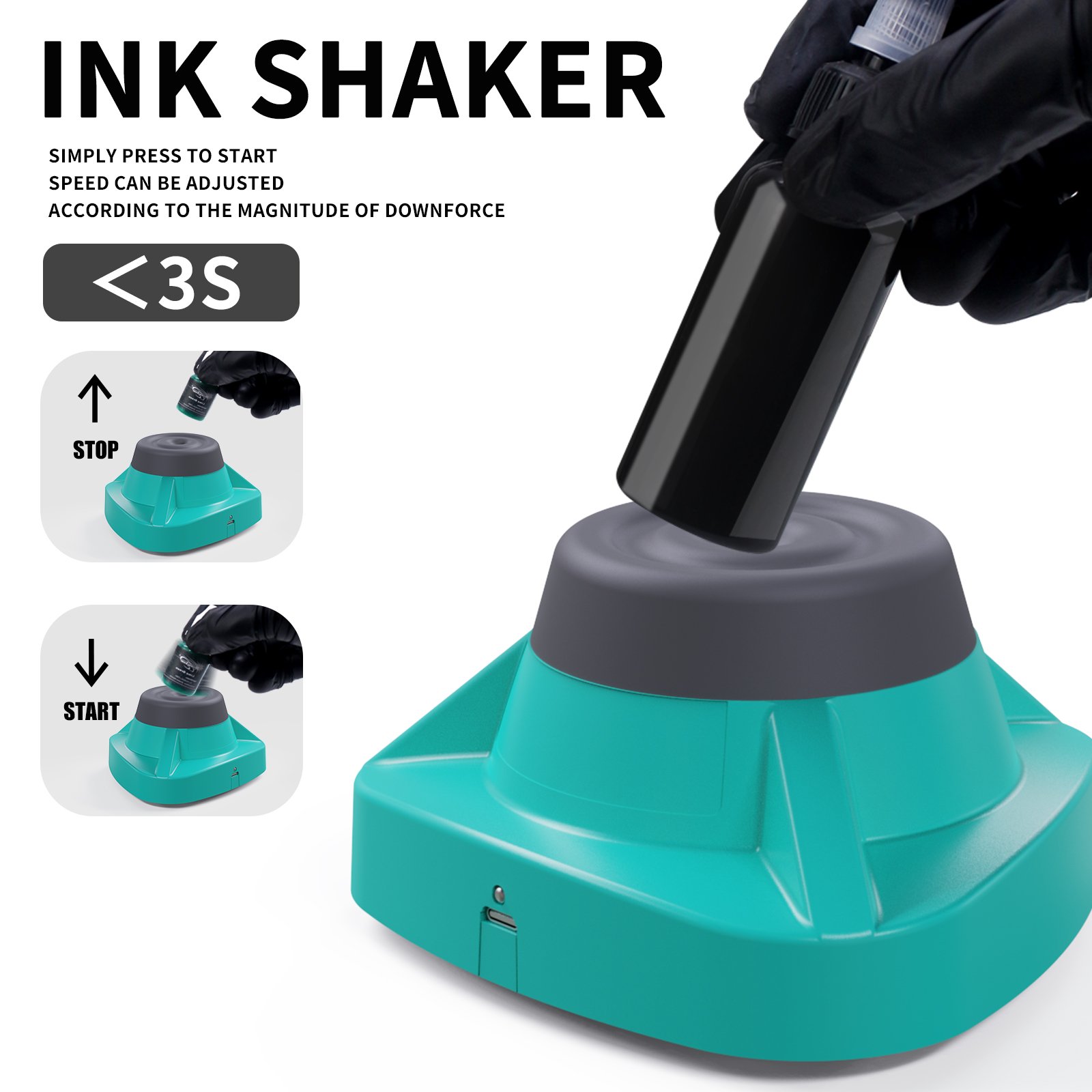Mini Vortex Mixer – Professional Tattoo Ink Shaker & Liquid Mixer for Wholesale Supply - Image 13