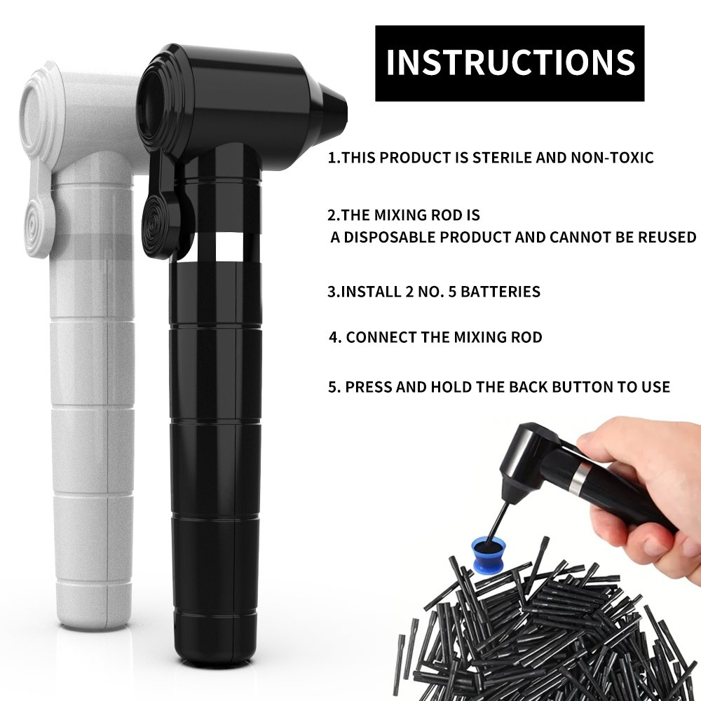 Mini Portable Tattoo Pigment Mixer | Battery Powered Colorant Mixer Wholesale Supplier - Image 9