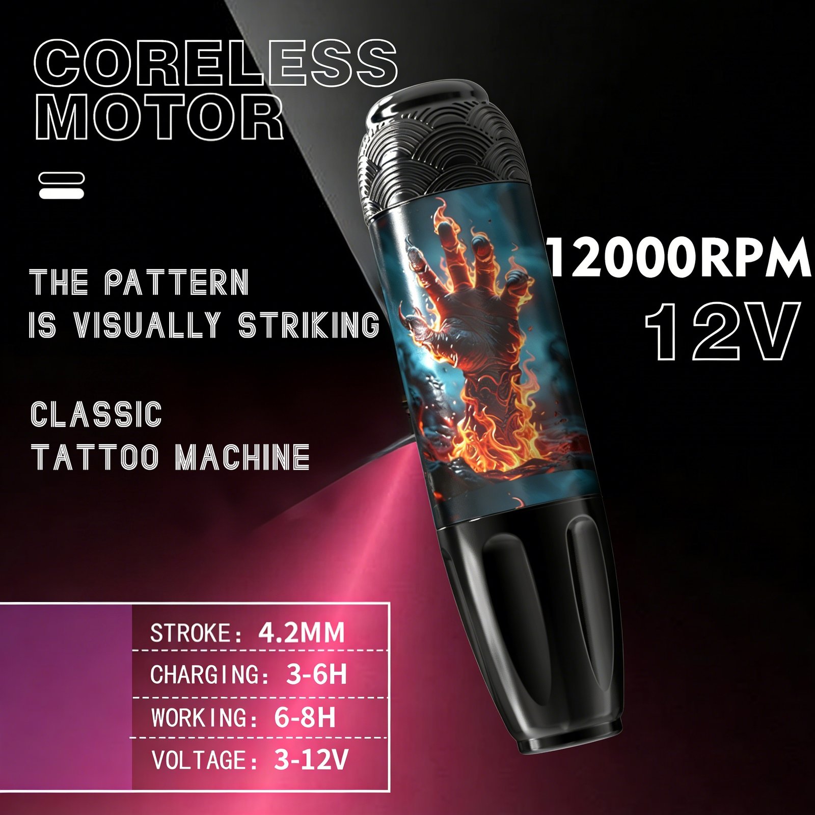 Wireless tattoo machine - Image 4